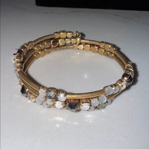 NWOT Stella & Dot Coil Bracelet
